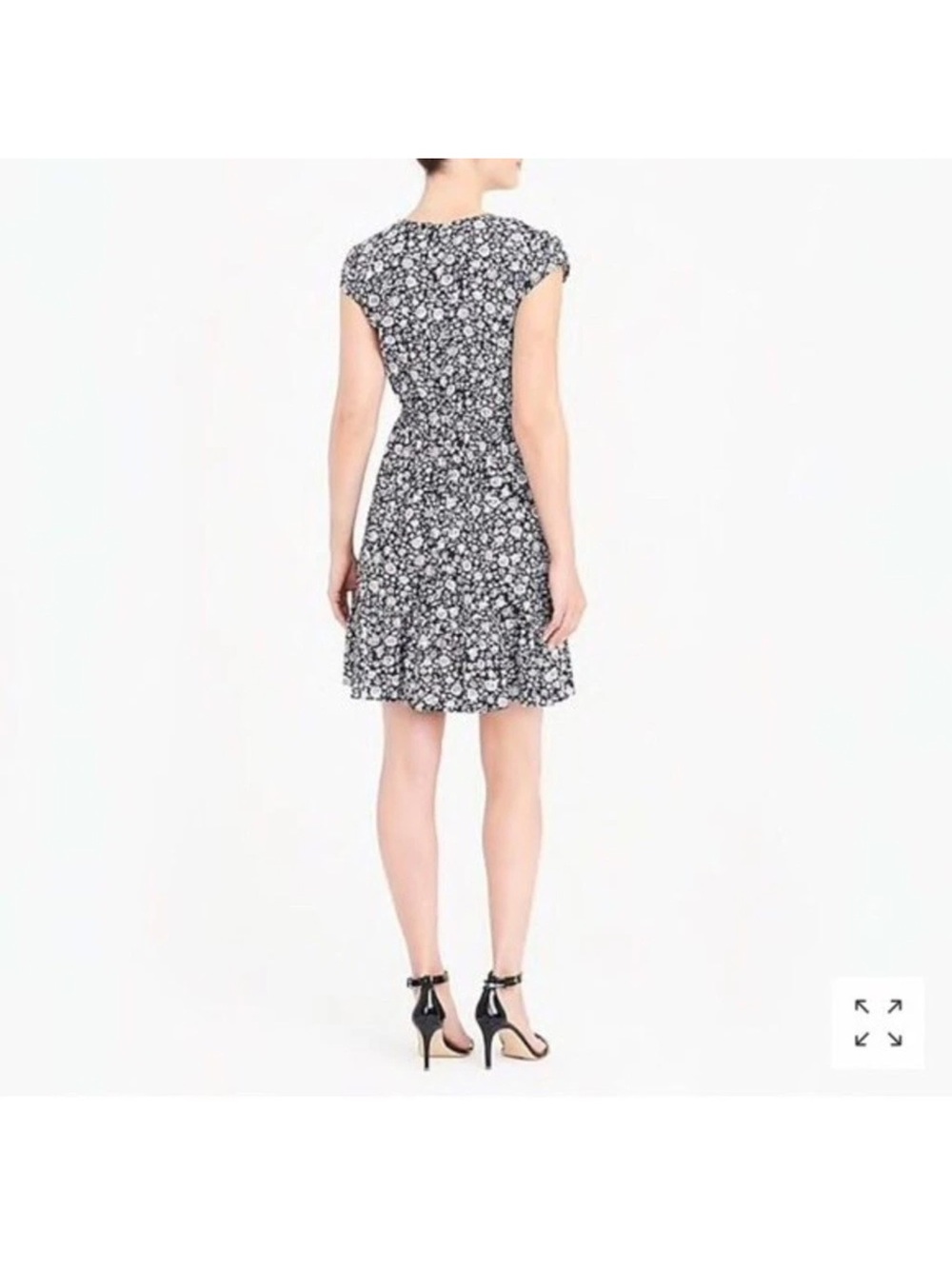 J. Crew Mercantile Faux Wrap Floral Dress Women’s Sz 14T - Picture 2 of 9